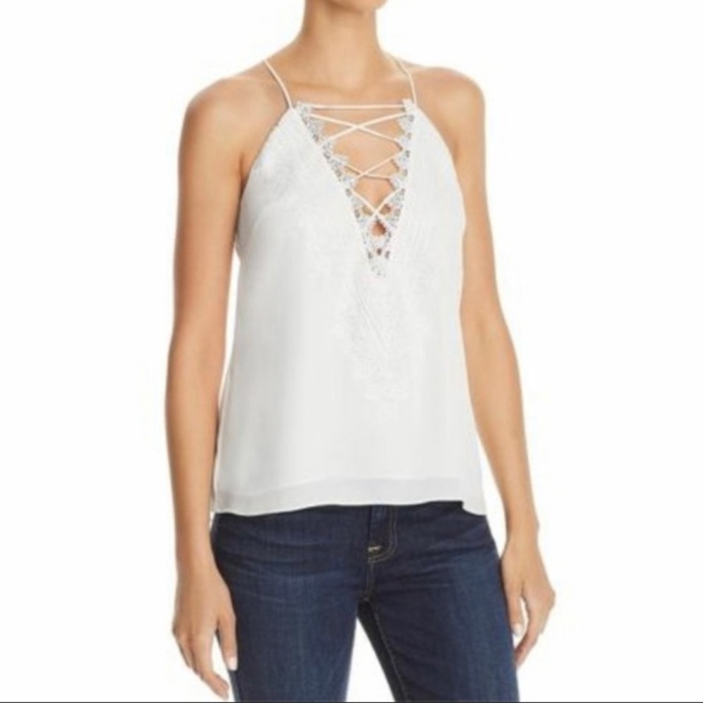 WAYF White Tank Top Blouse